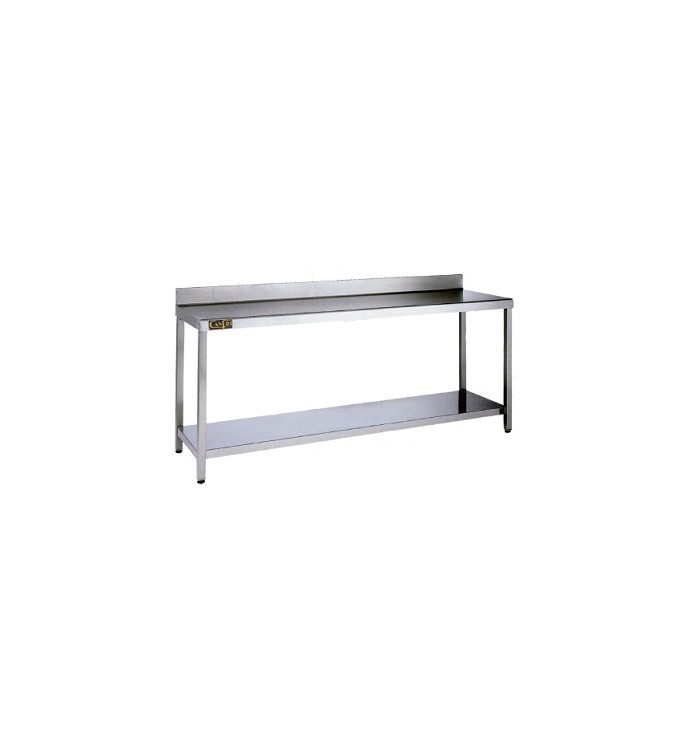 MESA TRABAJO C/PETO INOX.